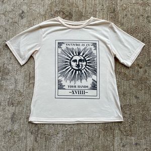 Graphic Tshirt Size Large, “future is in your hands”